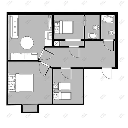 Lion -juicy Premium Familly 200 M From The Sea Apartment *